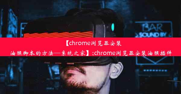 【chrome浏览器安装油猴脚本的方法—系统之家】;chrome浏览器安装油猴插件