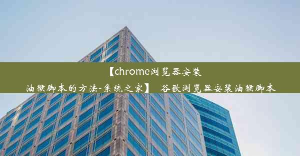 【chrome浏览器安装油猴脚本的方法-系统之家】_谷歌浏览器安装油猴脚本