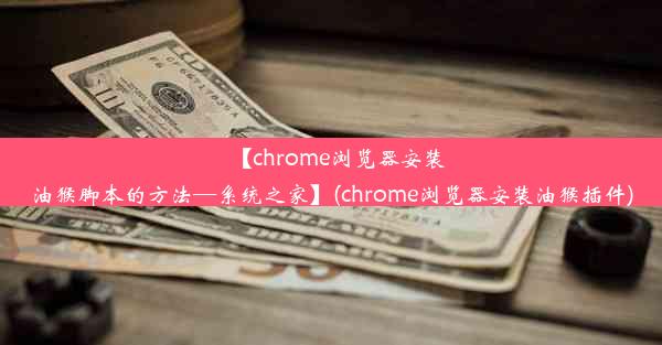 【chrome浏览器安装油猴脚本的方法—系统之家】(chrome浏览器安装油猴插件)