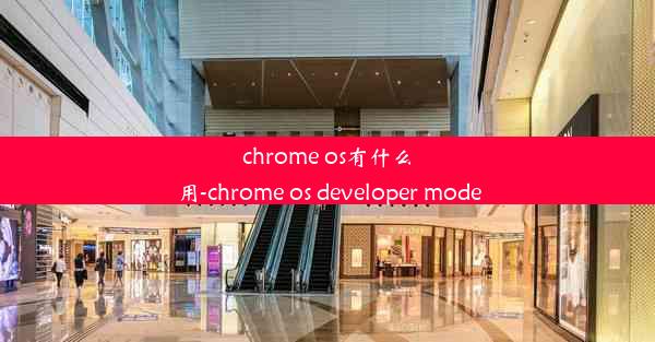 chrome os有什么用-chrome os developer mode