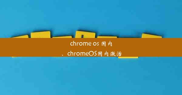 chrome os 国内、chromeOS国内激活