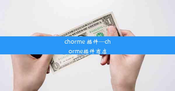 chorme 插件—chorme插件商店