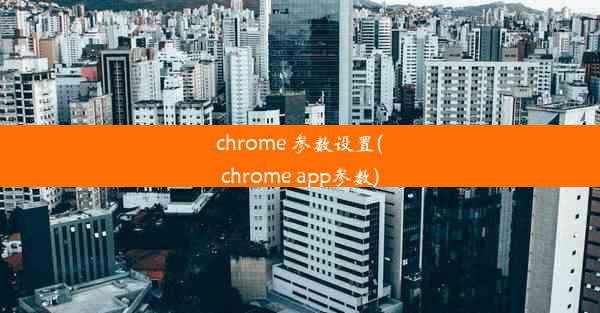 chrome 参数设置(chrome app参数)