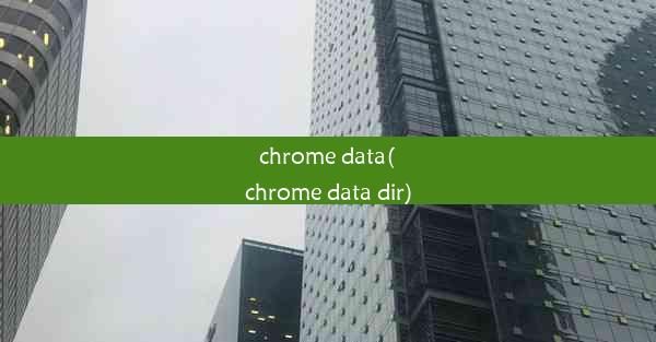 chrome data(chrome data dir)