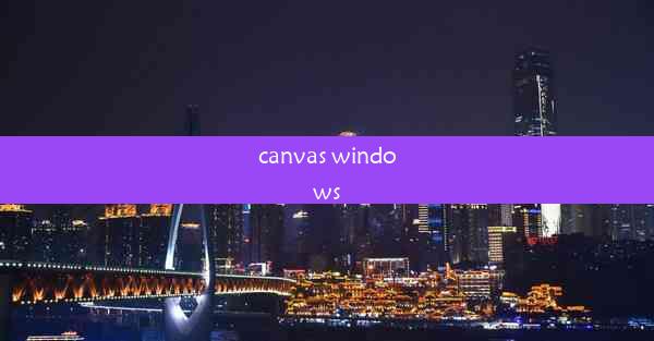 canvas windows