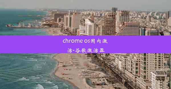 chrome os国内激活-谷歌激活器