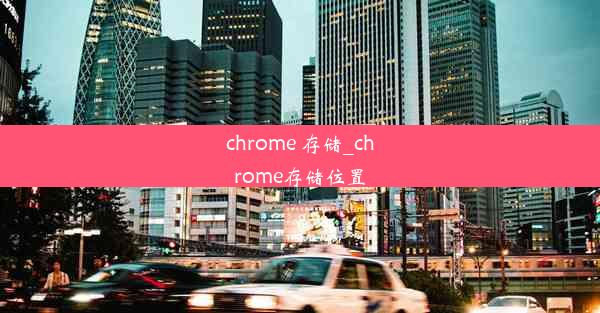 chrome 存储_chrome存储位置