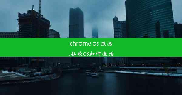 chrome os 激活,谷歌os如何激活