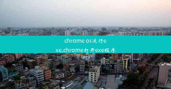 chrome os运行exe,chrome打开exe程序