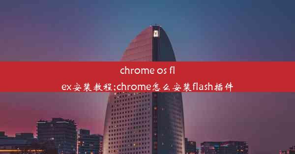 chrome os flex安装教程;chrome怎么安装flash插件