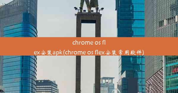 chrome os flex安装apk(chrome os flex安装常用软件)