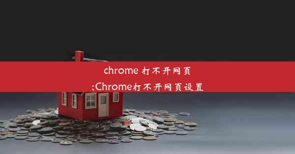 chrome 打不开网页;Chrome打不开网页设置