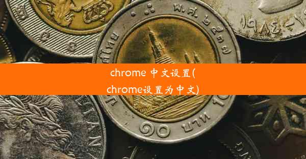 chrome 中文设置(chrome设置为中文)