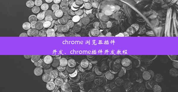 chrome 浏览器插件开发、chrome插件开发教程