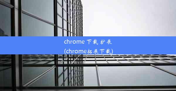 chrome 下载 扩展(chrome拓展下载)