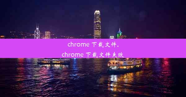 chrome 下载文件,chrome 下载文件失败