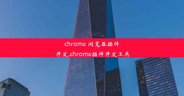 chrome 浏览器插件开发,chrome插件开发工具