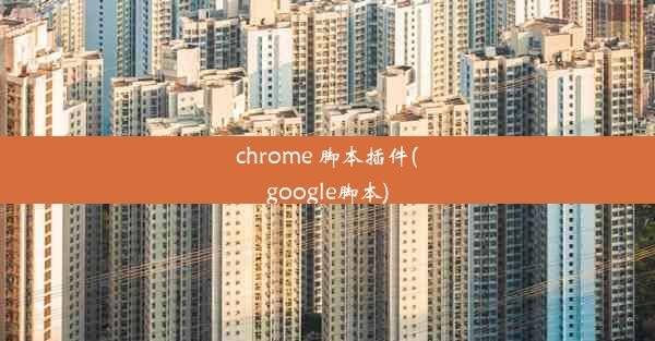 chrome 脚本插件(google脚本)