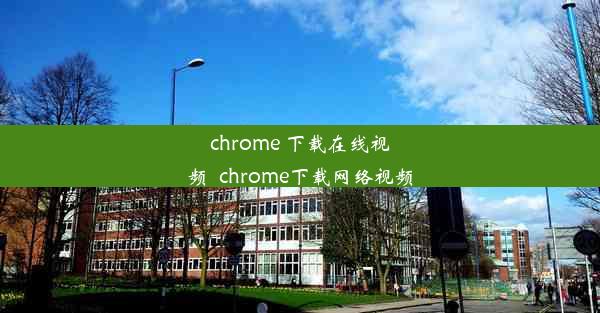 chrome 下载在线视频_chrome下载网络视频