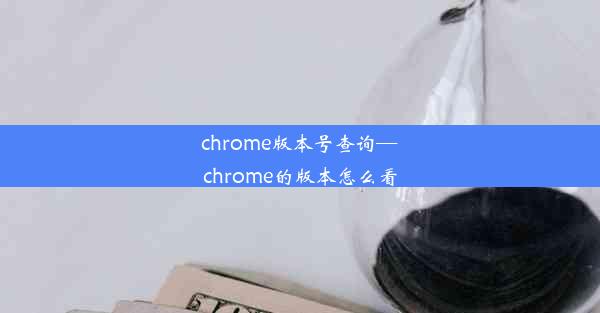 chrome版本号查询—chrome的版本怎么看