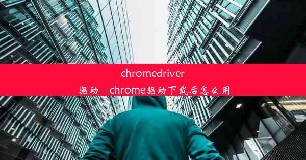 chromedriver驱动—chrome驱动下载后怎么用