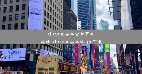 chrome安卓官方下载地址_chrome安卓版app下载