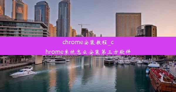 chrome安装教程_chrome系统怎么安装第三方软件