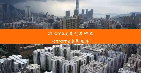 chrome安装包在哪里-chrome安装程序