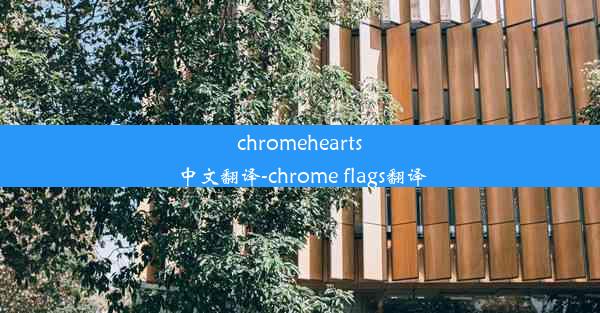 chromehearts中文翻译-chrome flags翻译