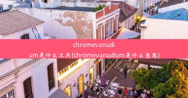 chromevanadium是什么工具(chromevanadium是什么意思)