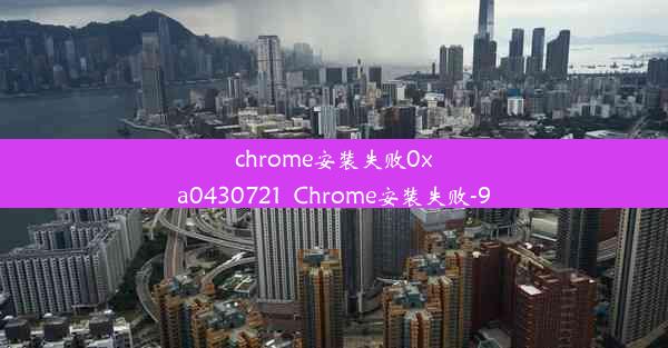 chrome安装失败0xa0430721_Chrome安装失败-9