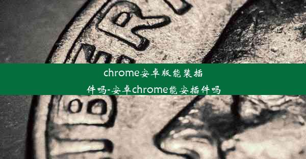 chrome安卓版能装插件吗-安卓chrome能安插件吗