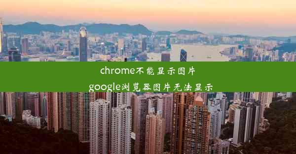 chrome不能显示图片_google浏览器图片无法显示