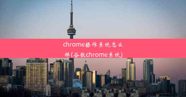 chrome操作系统怎么样(谷歌chrome系统)