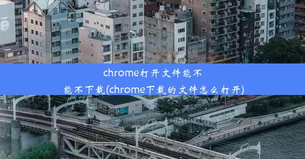 chrome打开文件能不能不下载(chrome下载的文件怎么打开)