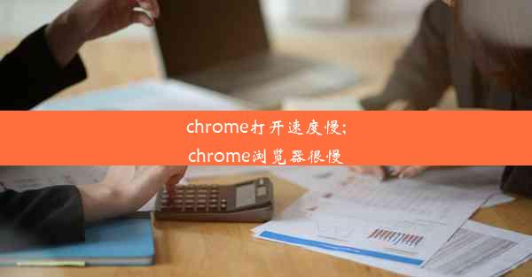 chrome打开速度慢;chrome浏览器很慢