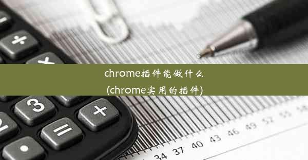 chrome插件能做什么(chrome实用的插件)