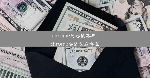 chrome的安装路径-chrome安装包在哪里