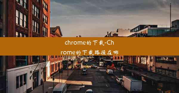 chrome的下载-Chrome的下载路径在哪