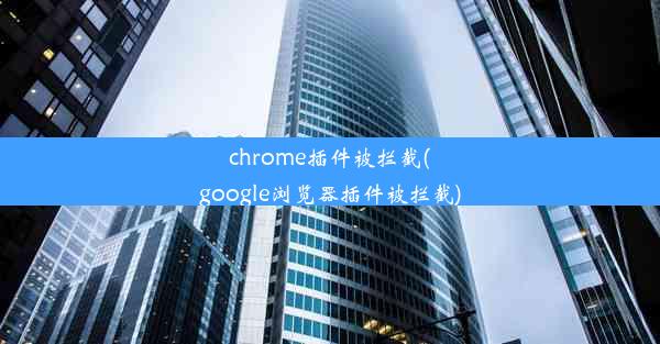 chrome插件被拦截(google浏览器插件被拦截)