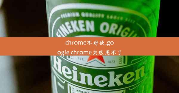 chrome不好使,google chrome突然用不了