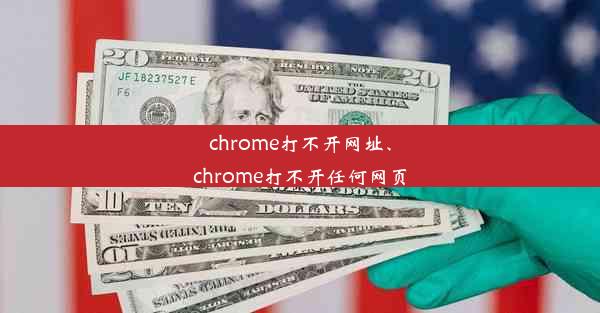 chrome打不开网址、chrome打不开任何网页