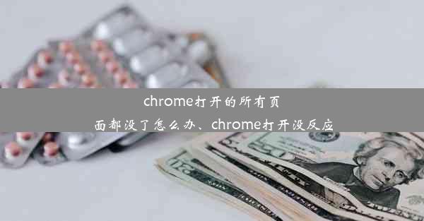 chrome打开的所有页面都没了怎么办、chrome打开没反应