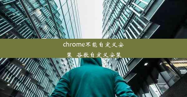 chrome不能自定义安装_谷歌自定义安装