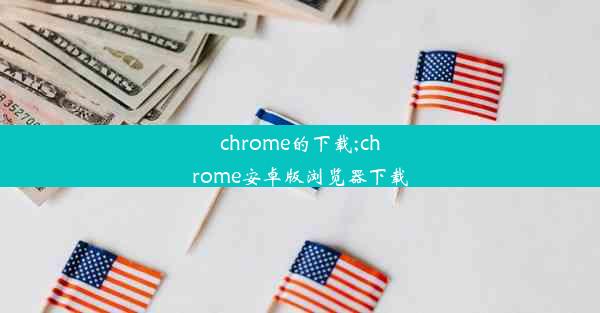 chrome的下载;chrome安卓版浏览器下载