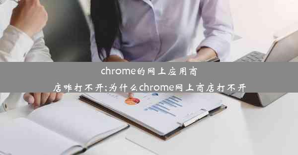 chrome的网上应用商店咋打不开;为什么chrome网上商店打不开