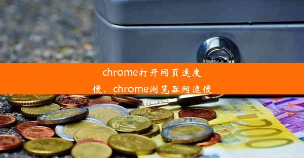 chrome打开网页速度慢、chrome浏览器网速慢