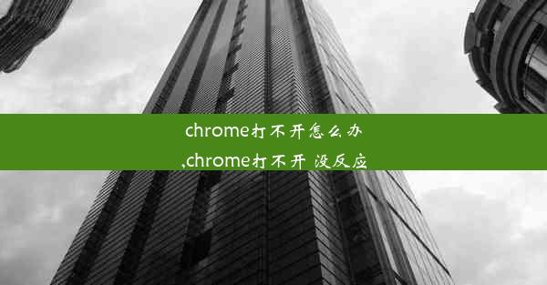 chrome打不开怎么办,chrome打不开 没反应