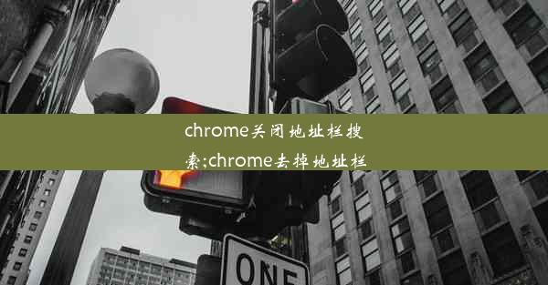 chrome关闭地址栏搜索;chrome去掉地址栏