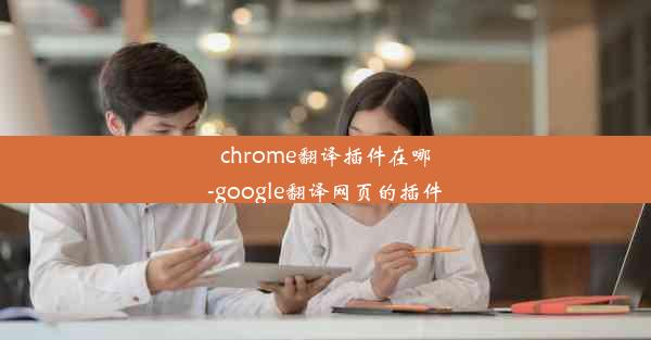 chrome翻译插件在哪-google翻译网页的插件